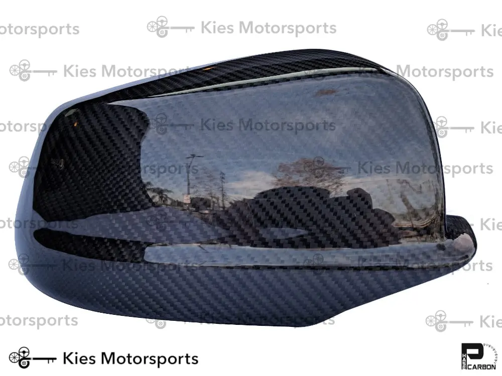 2010-2013 BMW 5 Series Pre-LCI (F10) Performance Style Carbon Fiber Mirror Covers №2