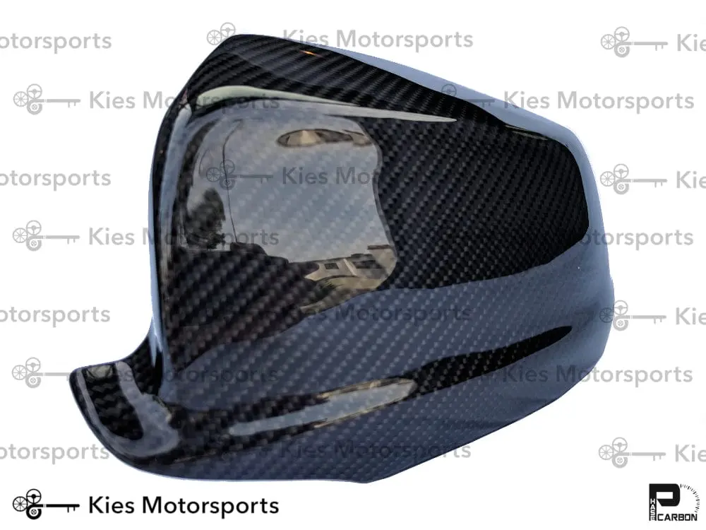 2010-2013 BMW 5 Series Pre-LCI (F10) Performance Style Carbon Fiber Mirror Covers №4