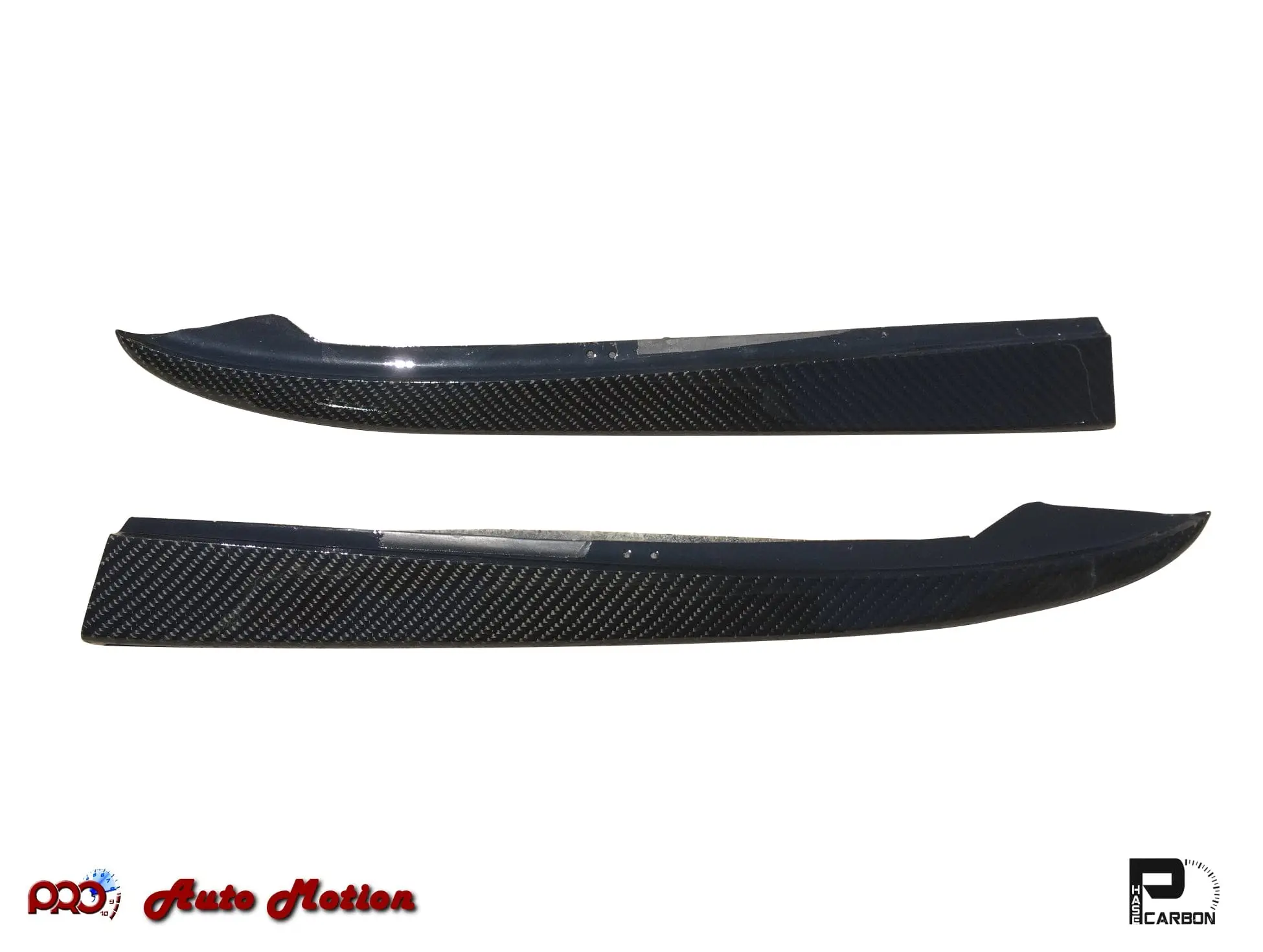 2011-2016 BMW 5 Series (F10) Carbon Fiber Rear Bumper Splitters (Fits M5) №6