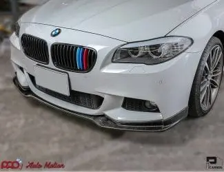 2011-2016 BMW 5 Series (F10) EndCC Style Carbon Fiber Front Lip №2