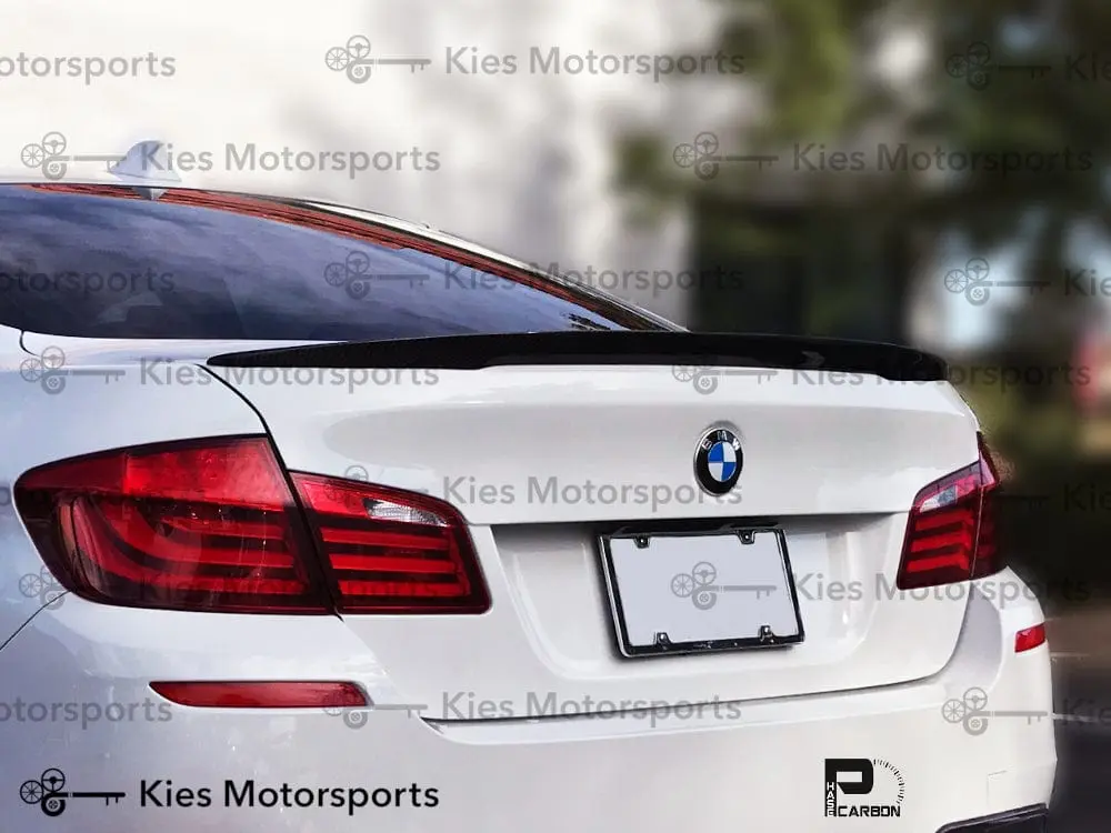 2011-2016 BMW 5 Series (F10) Performance Inspired Carbon Fiber Trunk Spoiler №2