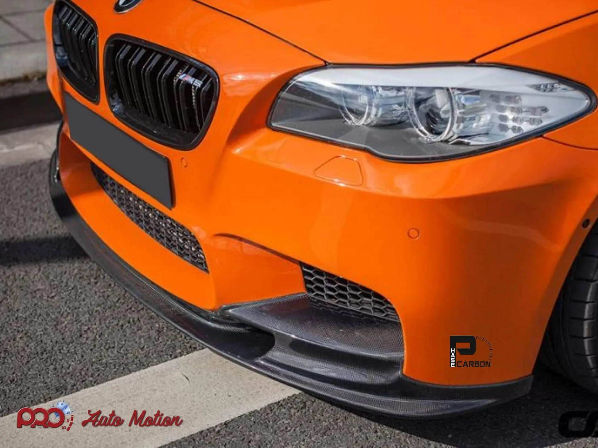 2011-2016 BMW M5 (F10) 3D Style Carbon Fiber Front Lip №2