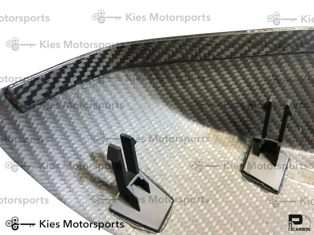 2012-2018 BMW 3 Series (F30) & BMW 4 Series (F32) OEM Replacement Dry Carbon Fiber Mirror Covers №2