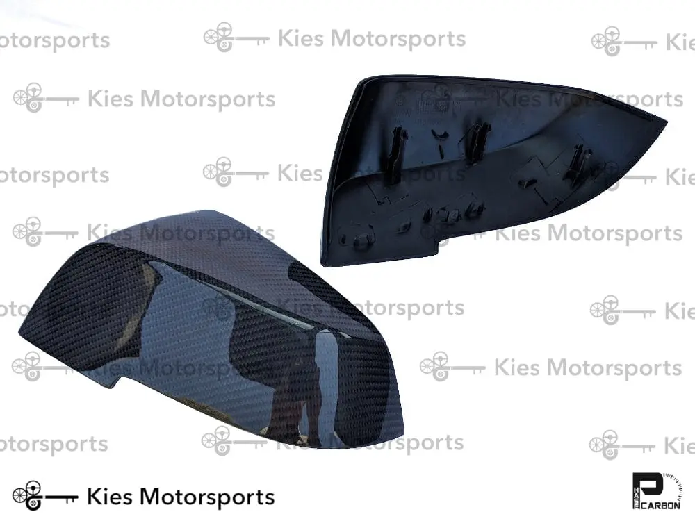 2012-2018 BMW 3 Series (F30) & BMW 4 Series (F32) OEM Style Replacement Carbon Fiber Mirror Covers №3