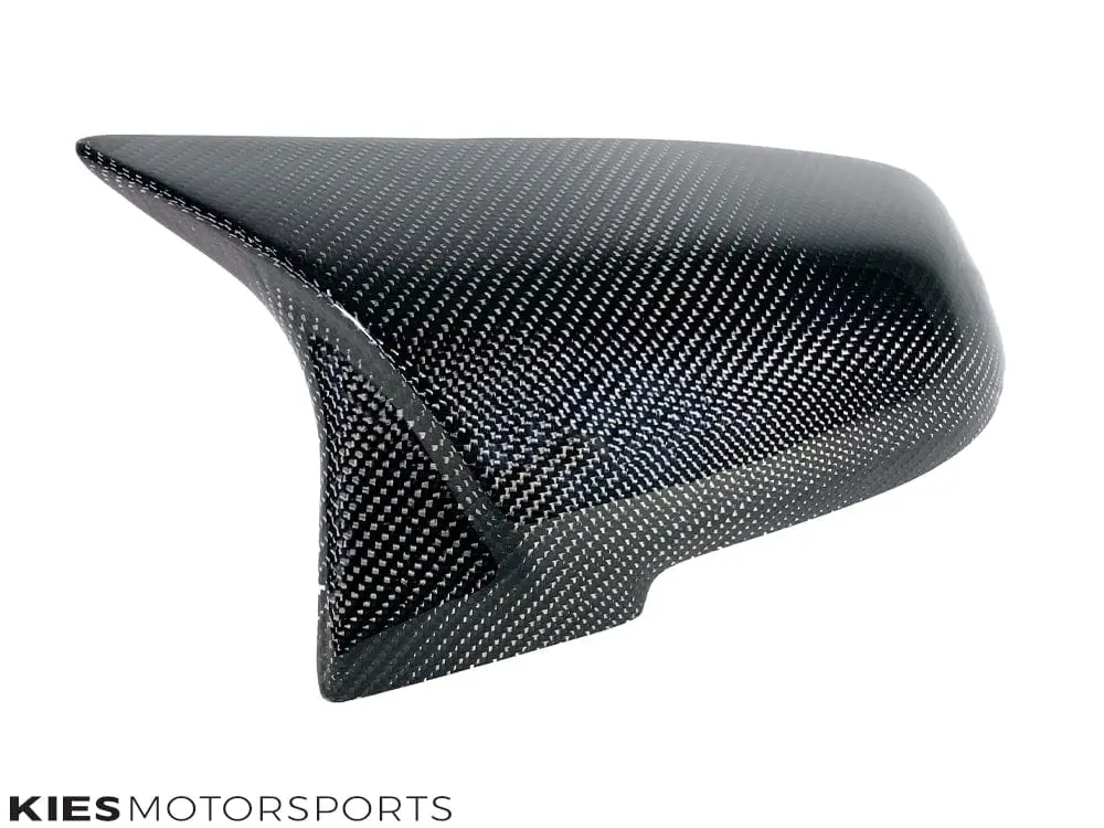 2012-2018 BMW 3 Series (F30 / F31 / F34) & 4 Series (F32 / F33 / F36) M Inspired Aero Carbon Fiber Mirror Covers - Also fits BMW 1 Series (F20) 2 Series (F22 / F23) X1 (E84) & M2 (F87) №2