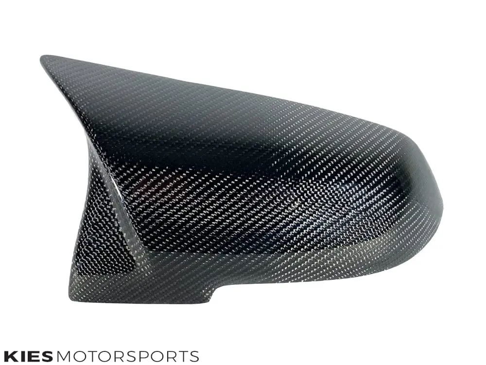 2012-2018 BMW 3 Series (F30 / F31 / F34) & 4 Series (F32 / F33 / F36) M Inspired Aero Carbon Fiber Mirror Covers - Also fits BMW 1 Series (F20) 2 Series (F22 / F23) X1 (E84) & M2 (F87) №3