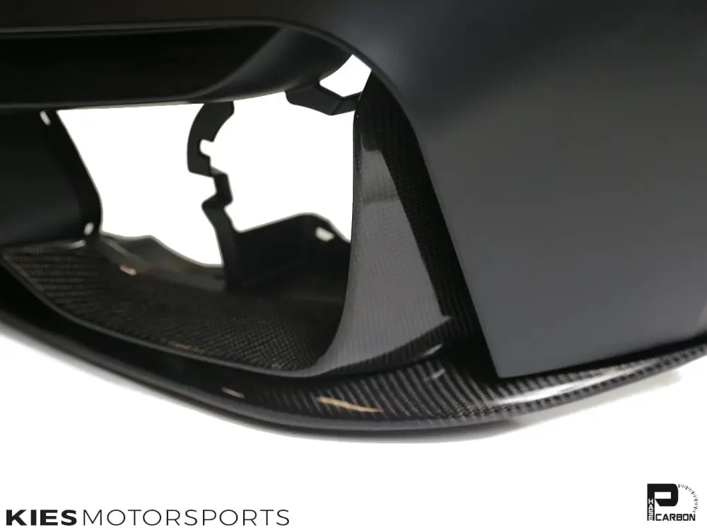 2014-2020 BMW 4 Series (F32) M4 Conversion M Performance Style Carbon Fiber Front Lip №2