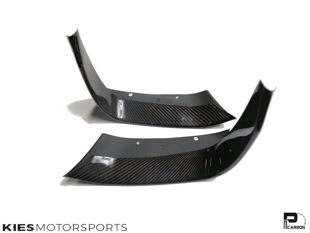 2014-2020 BMW 4 Series (F32) M4 Conversion M Performance Style Carbon Fiber Front Lip №5