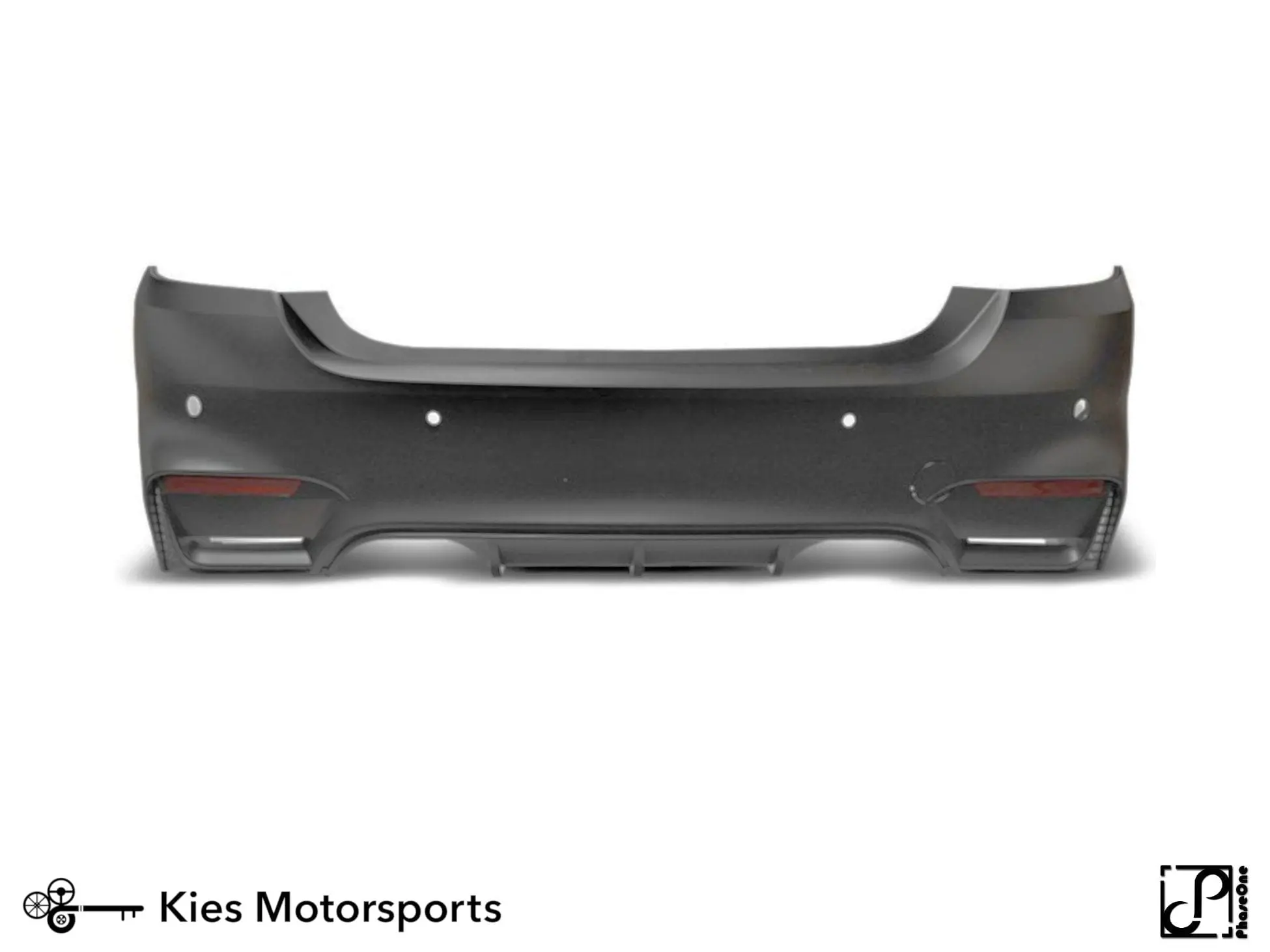 2014-2020 BMW 4 Series (F32) M4 Style Rear Bumper Conversion Kit - Yes I have PDC