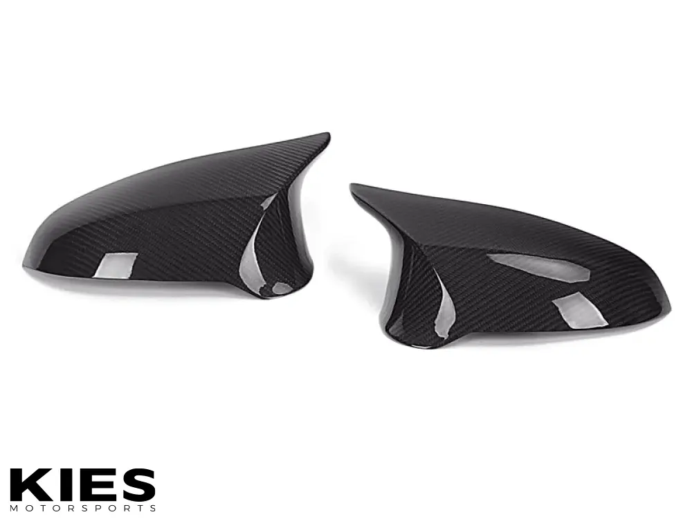 2014-2020 BMW M3 (F80) / M4 (F82) / M2 Competition (F87) OEM Replacement Dry Carbon Fiber Mirror Covers №1