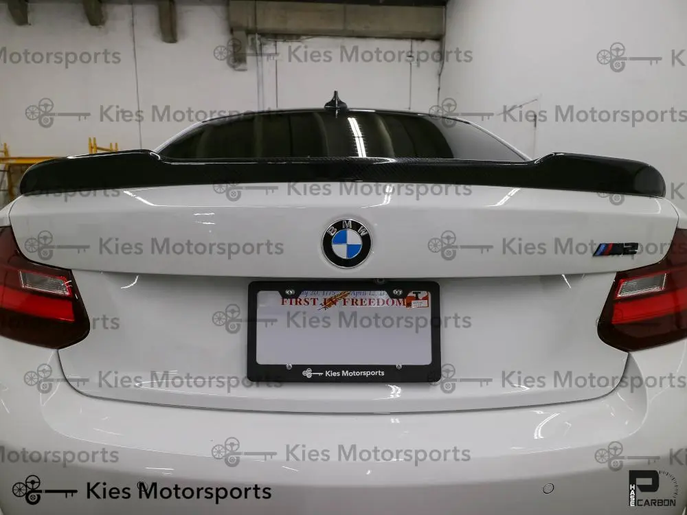 2014-2021 BMW 2 Series (F22) / M2 (F87) Competition Inspired Carbon Fiber Trunk Spoiler №5