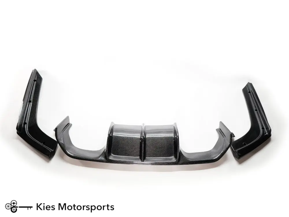 2014-2021 BMW M3 (F80) & M4 (F82 / F83) VSX Carbon Fiber Rear Diffuser №1