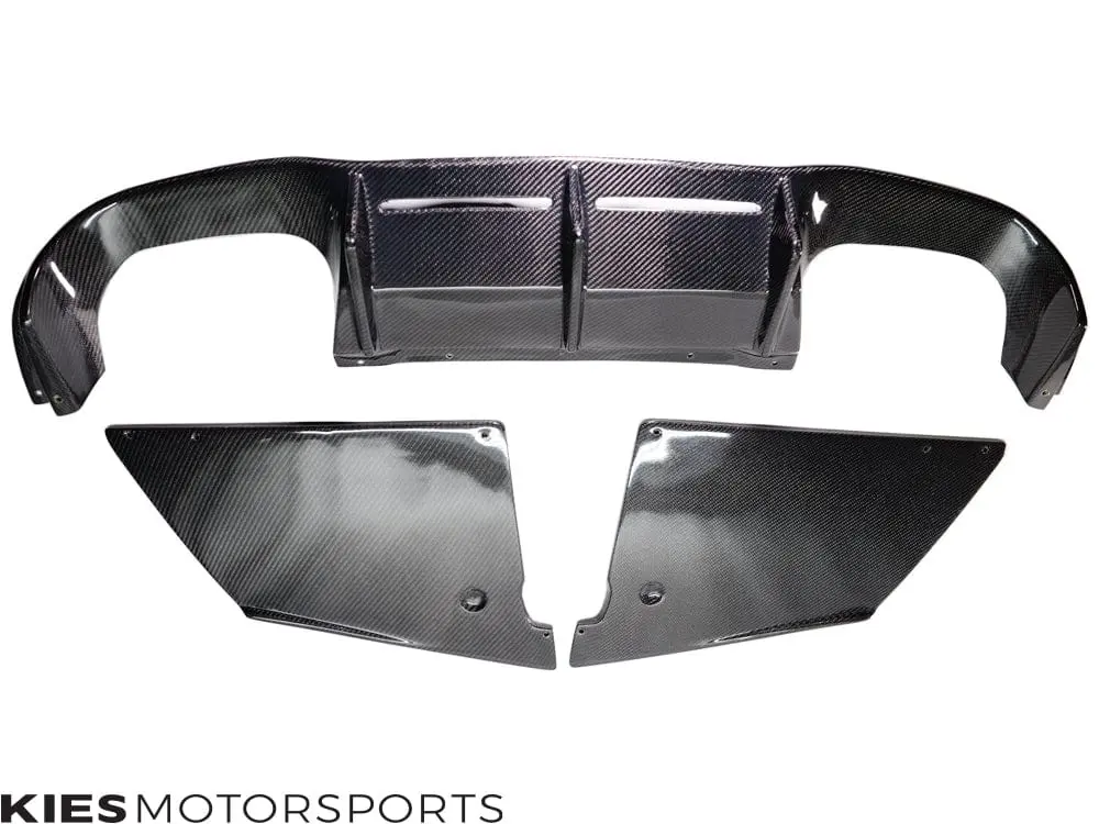 2015-2022 BMW M2 / M2C (F87) MTC Style Carbon Fiber Rear Diffuser