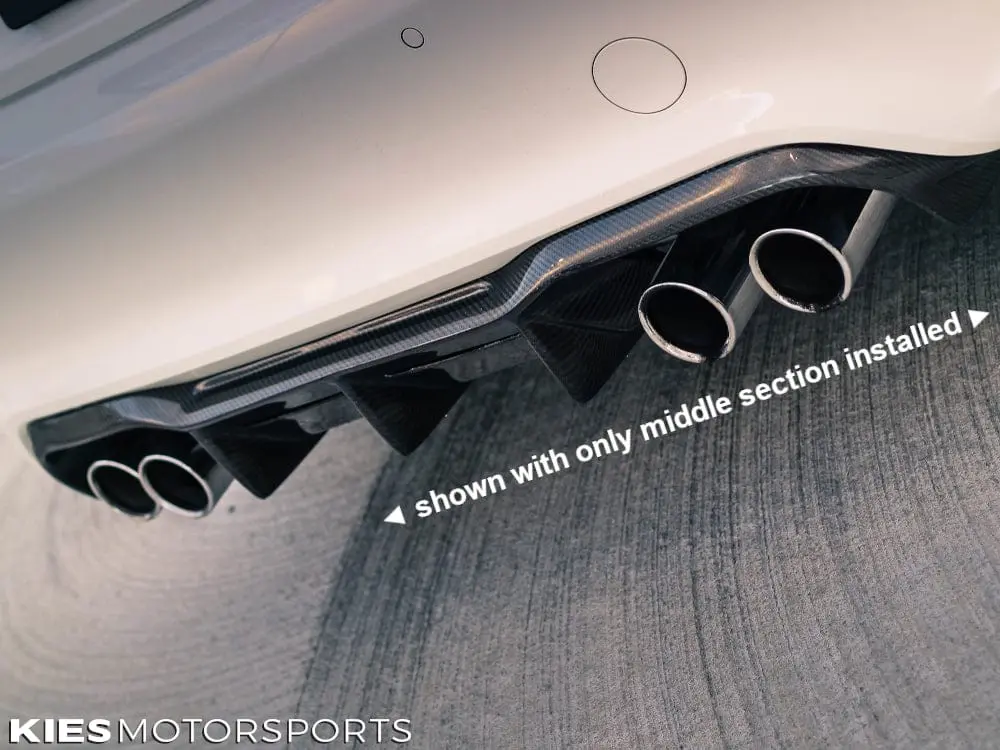 2015-2022 BMW M2 / M2C (F87) MTC Style Carbon Fiber Rear Diffuser №2