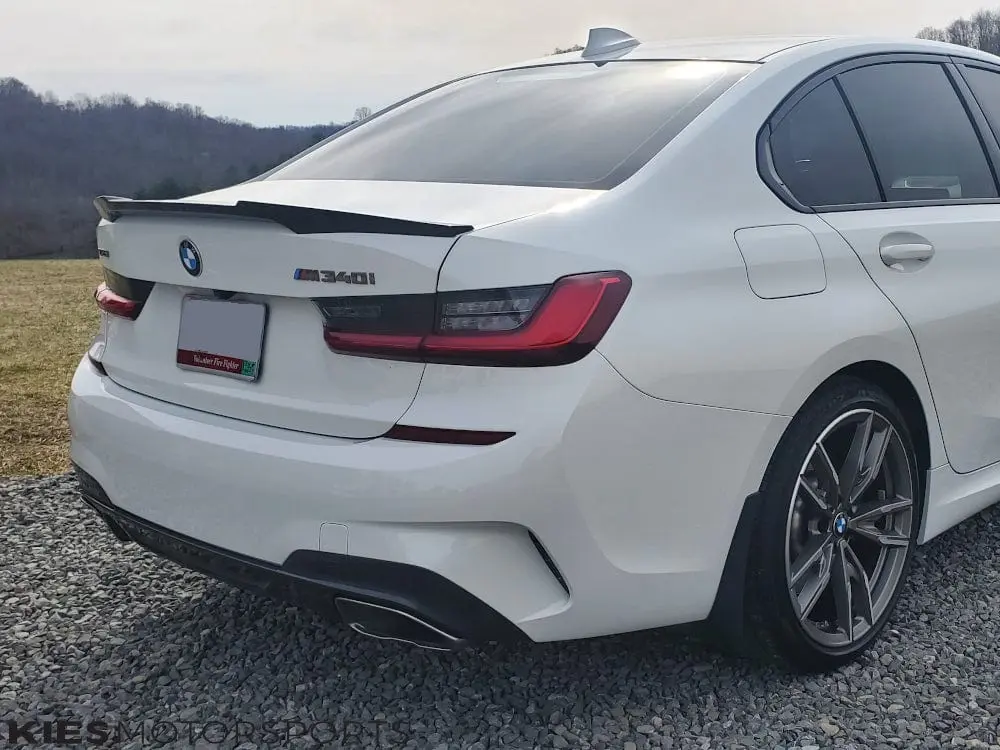 2019+ BMW 3 Series (G20) & M3 (G80) M4 Inspired Carbon Fiber Trunk Spoiler №2