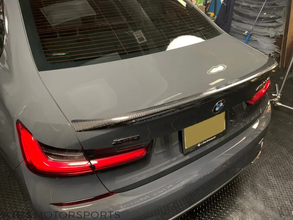 2019+ BMW 3 Series (G20) & M3 (G80) Modern Performance Carbon Fiber Trunk Spoiler №3