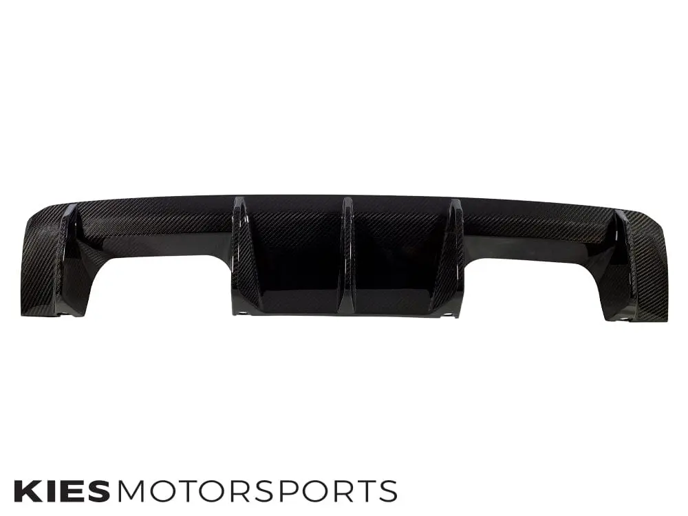 2020-2025 BMW M3 (G80) / M4 (G82 / G83) OEM Style Dry Carbon Fiber Rear Center Diffuser