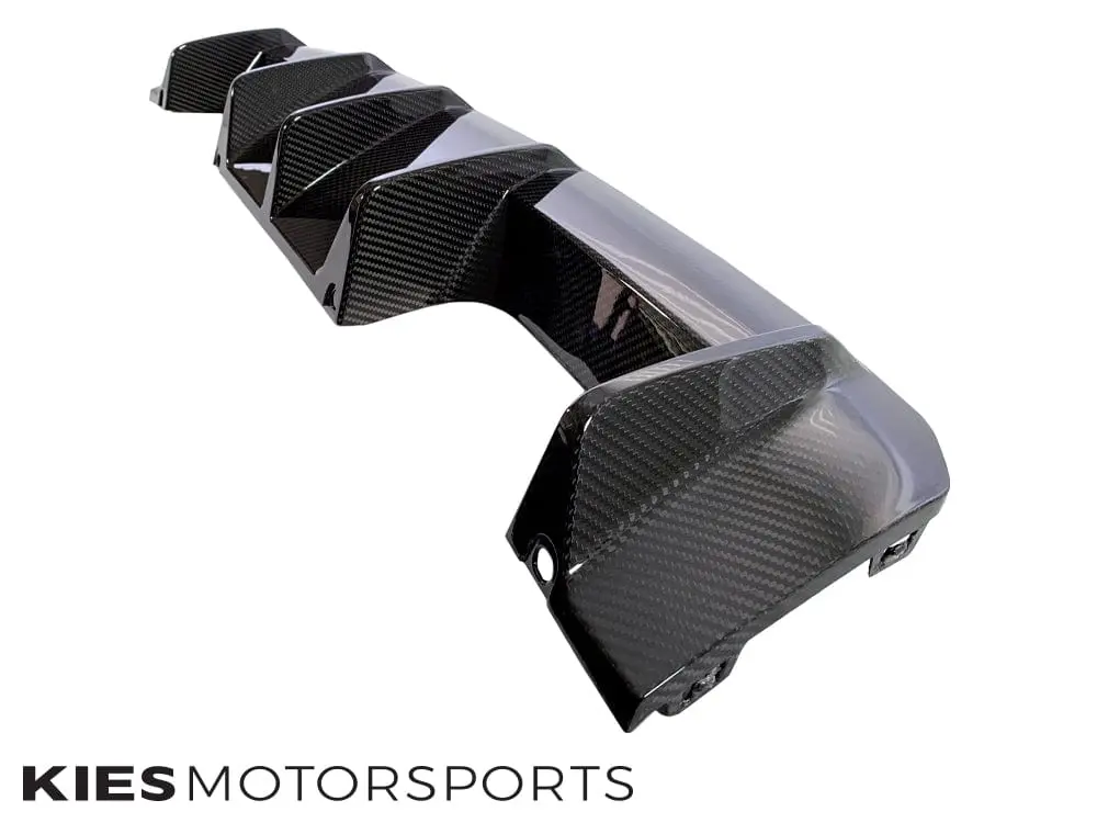 2020-2025 BMW M3 (G80) / M4 (G82 / G83) OEM Style Dry Carbon Fiber Rear Center Diffuser №2