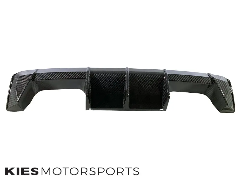 2020-2025 BMW M3 (G80) / M4 (G82 / G83) Performance Style Dry Carbon Fiber Rear Center Diffuser №1