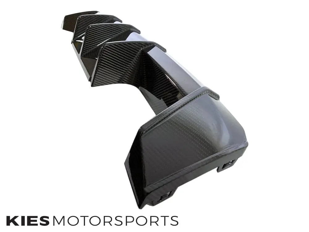 2020-2025 BMW M3 (G80) / M4 (G82 / G83) Performance Style Dry Carbon Fiber Rear Center Diffuser №5