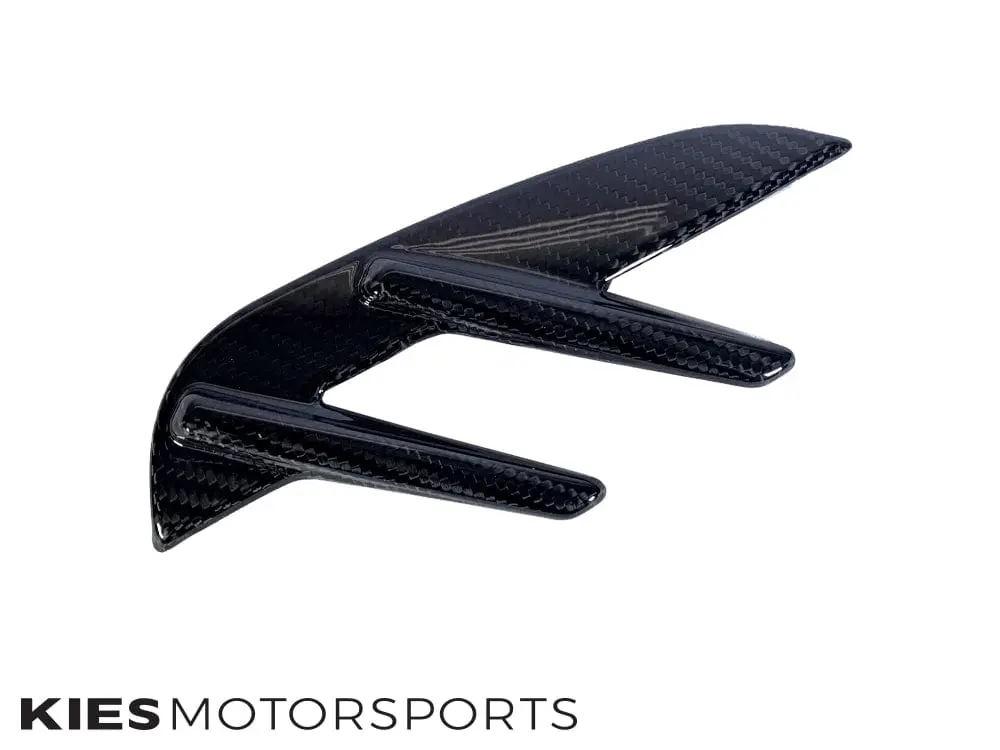 2020-2025 BMW M3 / M4 (G80 / G82 / G83) Dry Carbon Fiber Fender Trim Covers - G80 M3 №3