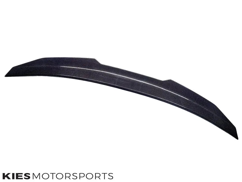 2020+ BMW 4 Series (G22) PSM Aggressive High Kick Carbon Fiber Trunk Spoiler №2