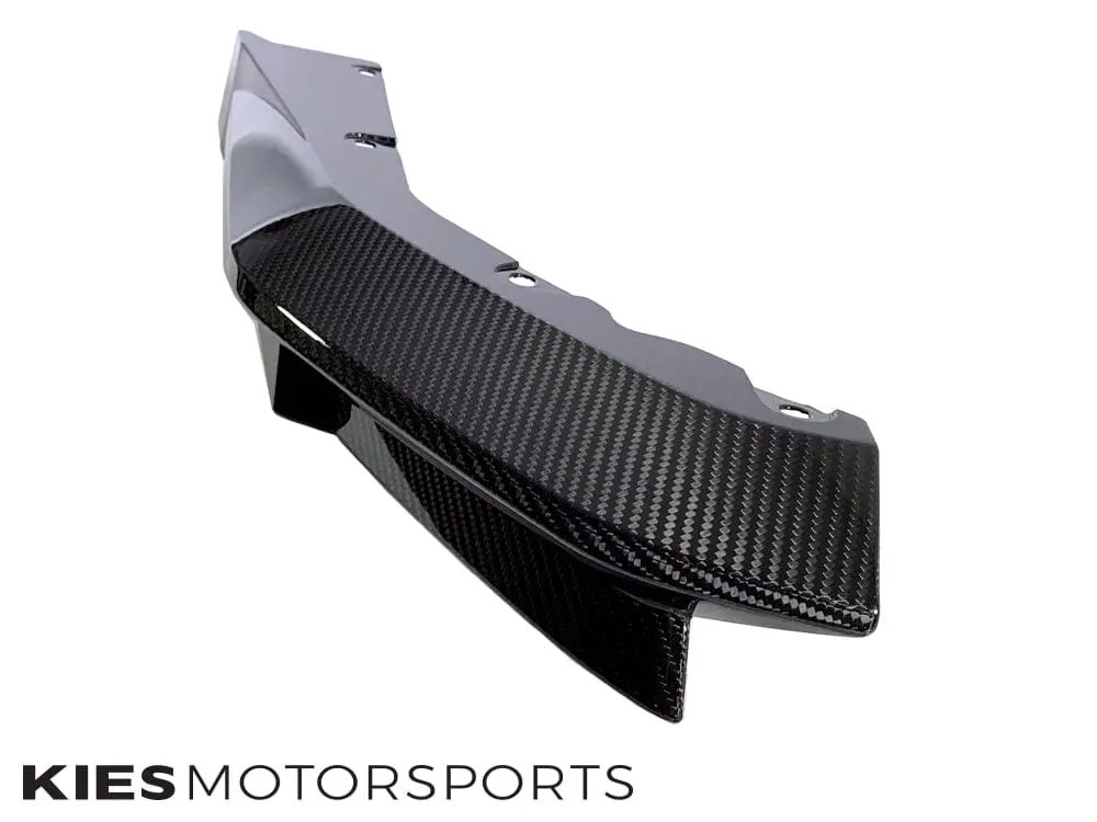 2021-2026 BMW M4 (G82 / G83) OEM Replacement Dry Carbon Fiber Rear Bumper Splitters №4