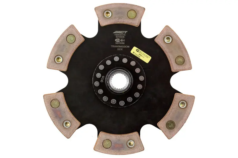 ACT ACT6240006 1981 Nissan 280ZX 6 Pad Rigid Race Disc