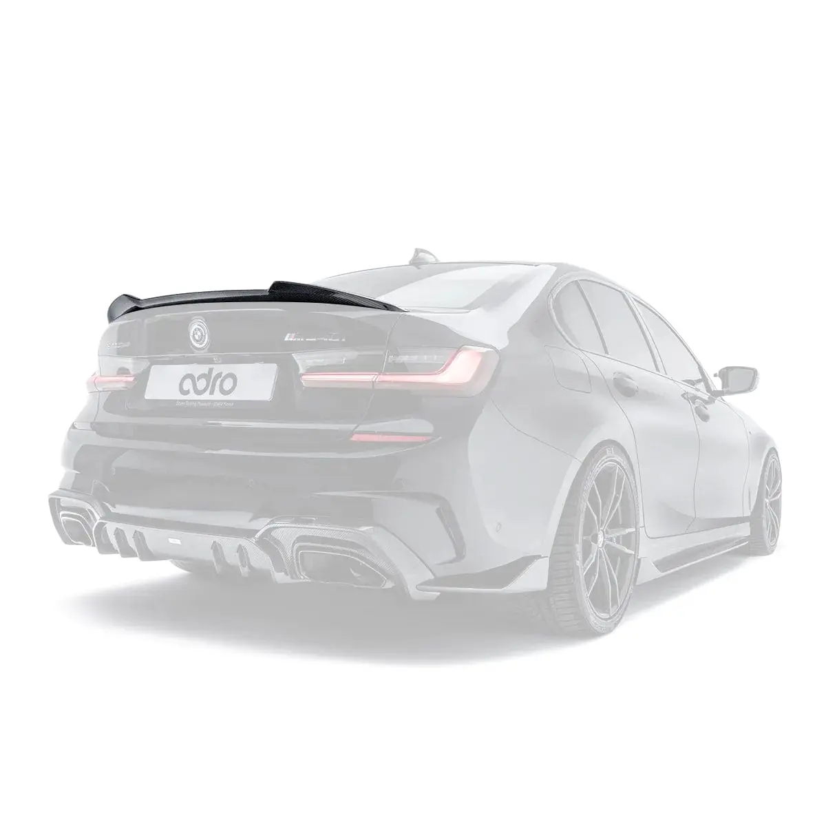 Adro BMW G80 M3/G20 M340I Dry-Carbon Fiber Spoiler №13