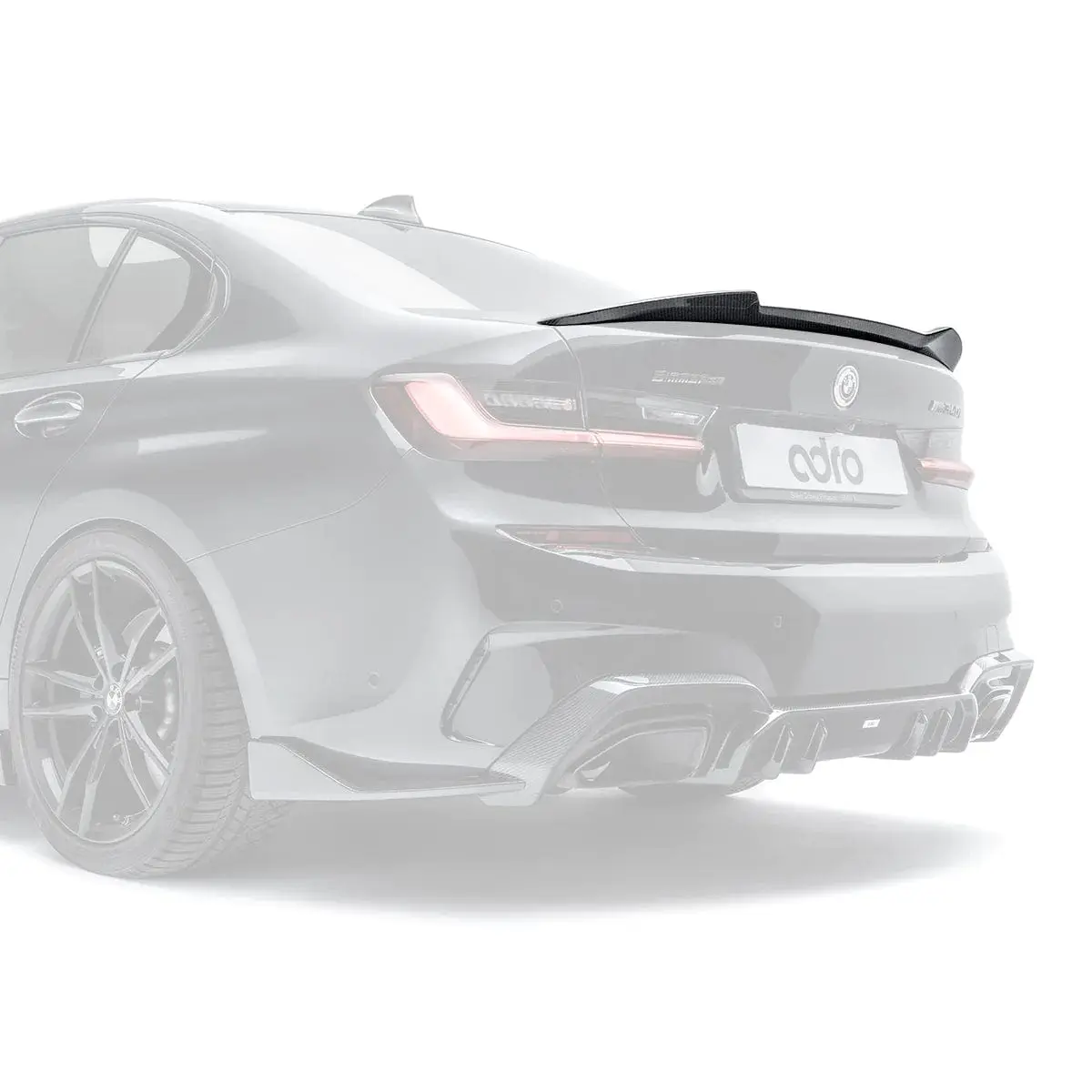 Adro BMW G80 M3/G20 M340I Dry-Carbon Fiber Spoiler №3