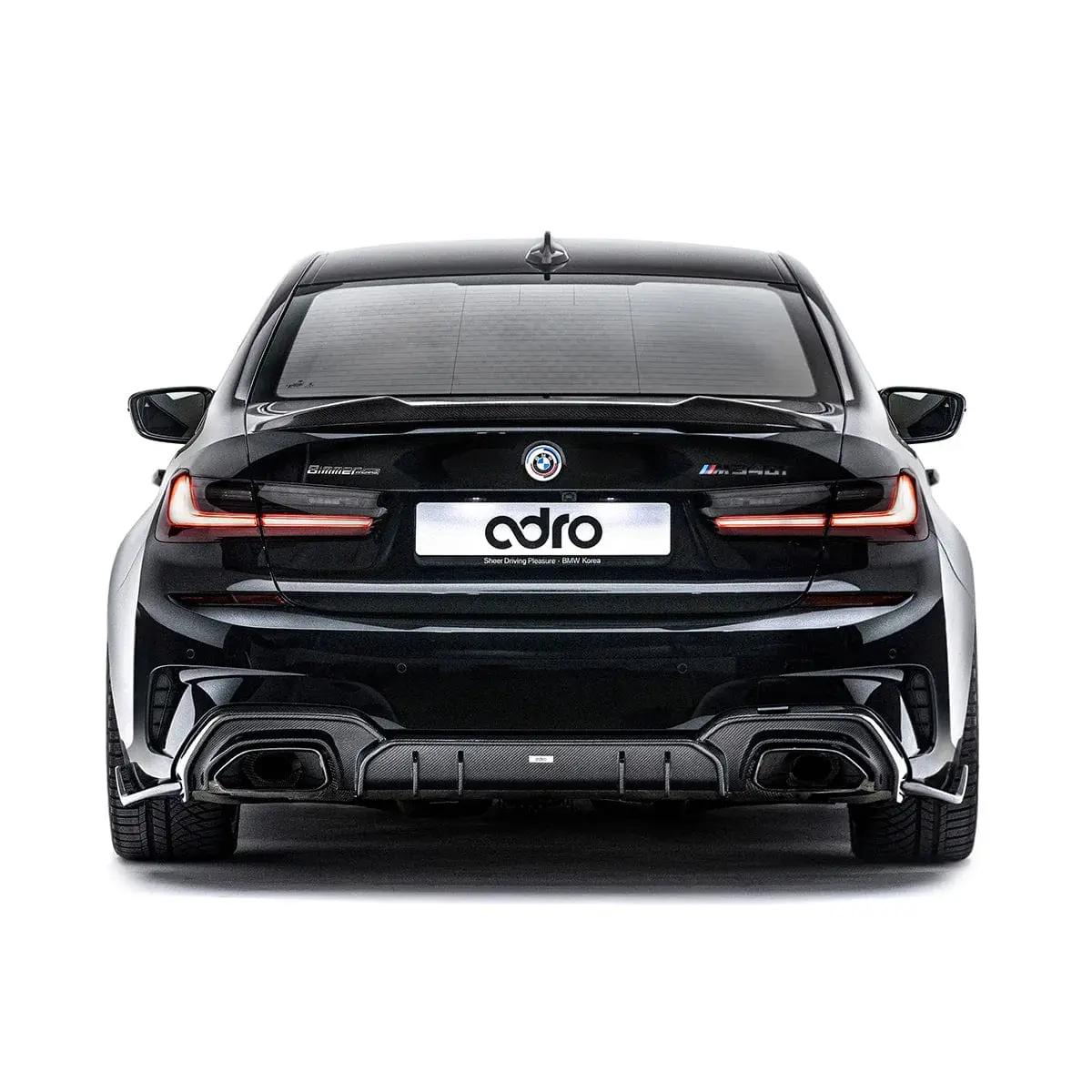 Adro BMW G80 M3/G20 M340I Dry-Carbon Fiber Spoiler Экстерьер купить в ...