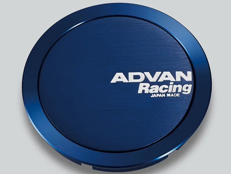 Advan AVNV2080 73mm Full Flat Centercap - Blue Anodized