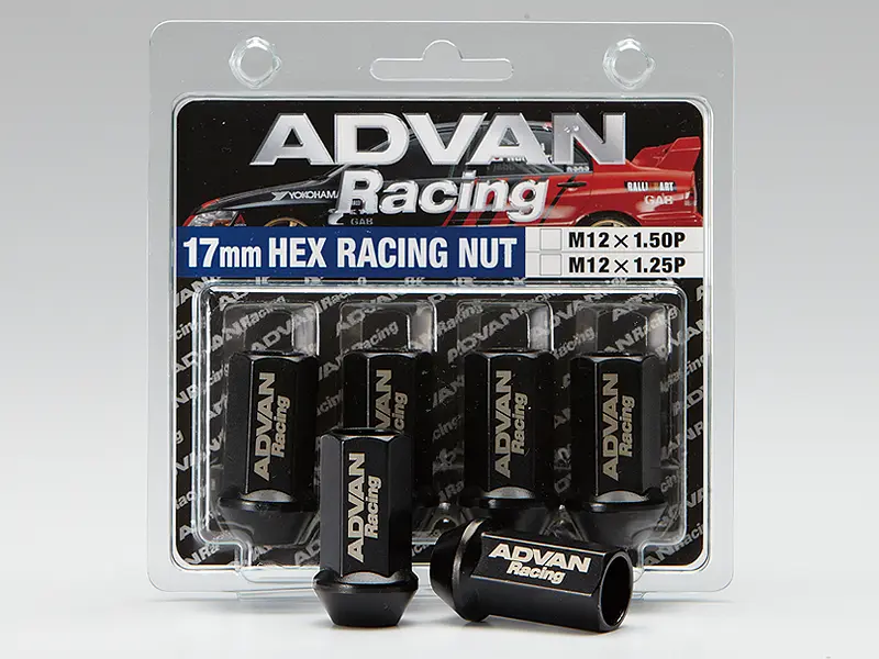 Advan AVNV0264 Lug Nut 12X1.5 (Black) - 4 Pack №1