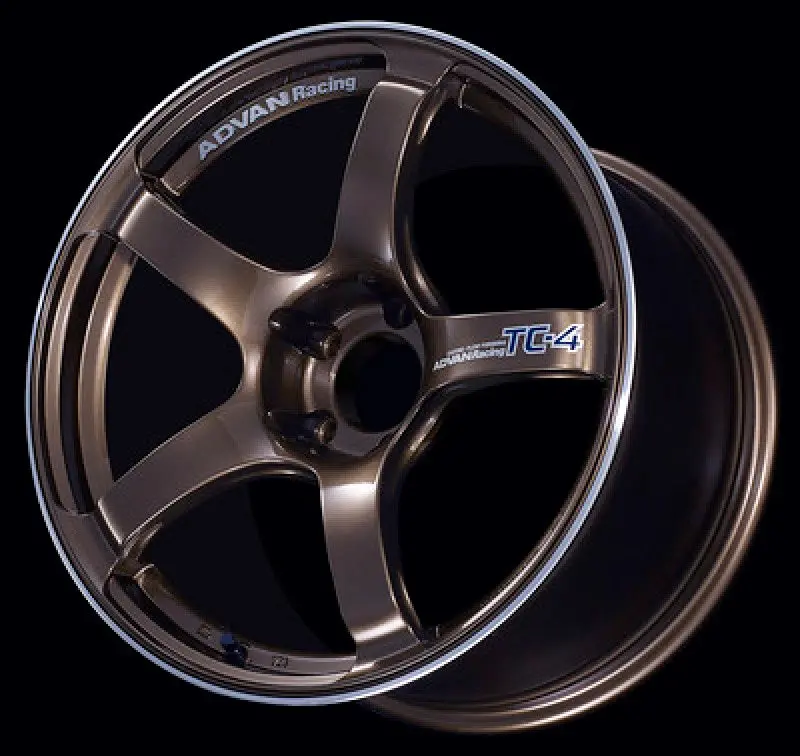 Advan AVNYAD7I45EUAR TC4 17x9.0 +45 5-114.3 Umber Bronze Metallic & Ring Wheel