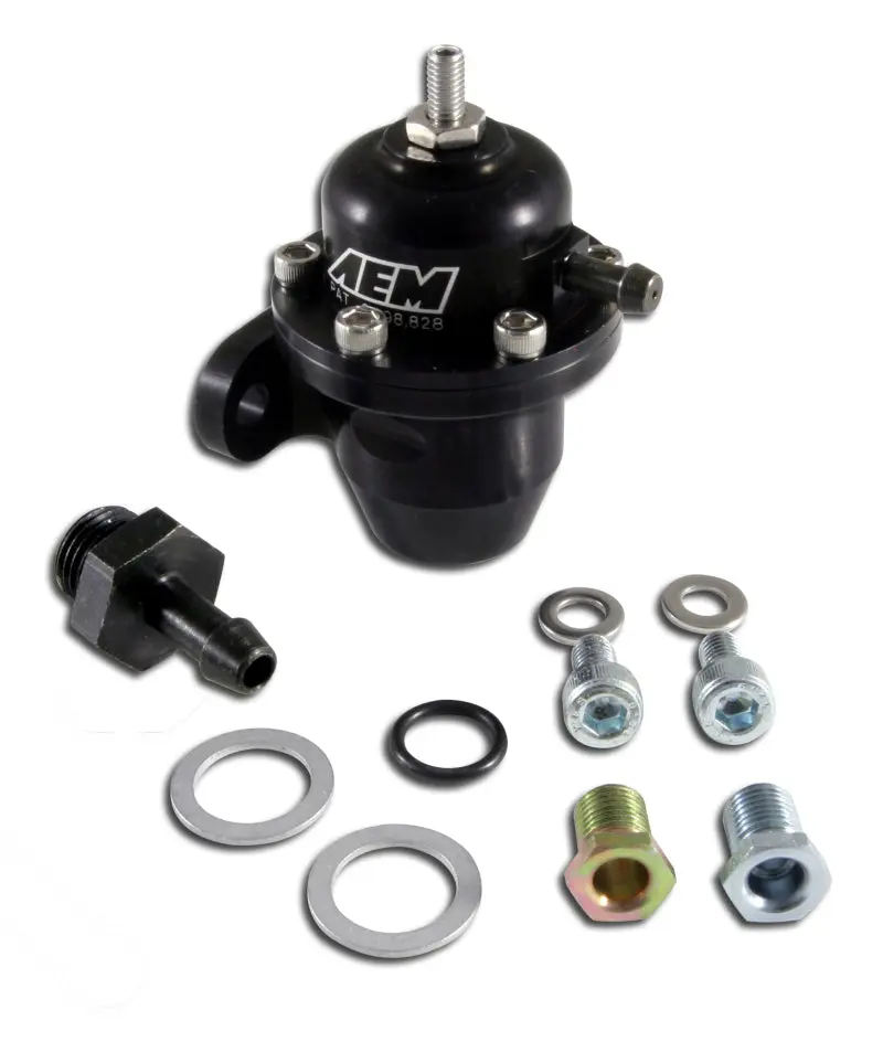 AEM AEM25-300BK 94-01 Acura Integra / 90-93 Honda Accord / 92-95 Honda Civic / 99-00 Honda Civic Black Adjustabl №1