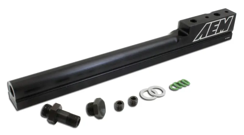 AEM AEM25-100BK 94-01 Integra Black Fuel Rail №1