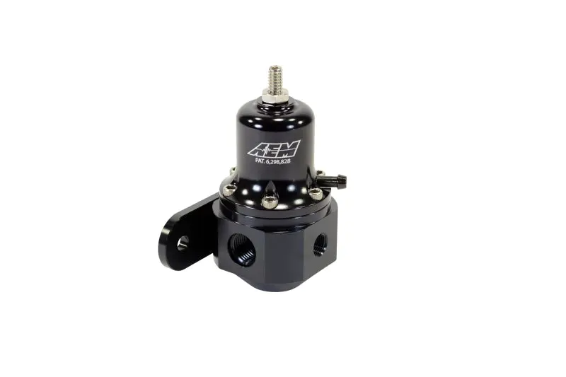 AEM AEM25-305BK High Capacity Universal Black Adjustable Fuel Pressure Regulator №2