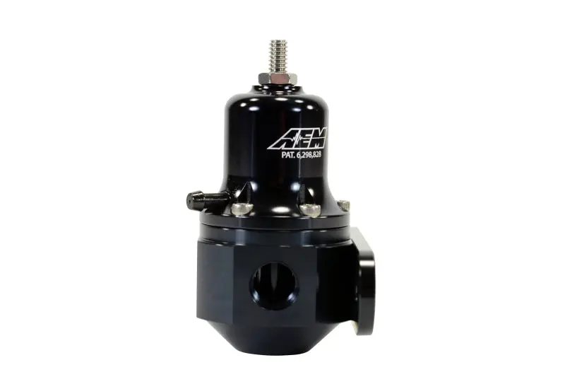 AEM AEM25-305BK High Capacity Universal Black Adjustable Fuel Pressure Regulator №4