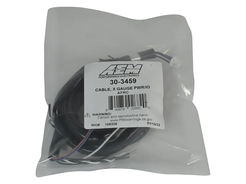 AEM AEM30-3459 Power Harness For 30-0300 X-Series Wideband Gauge №4