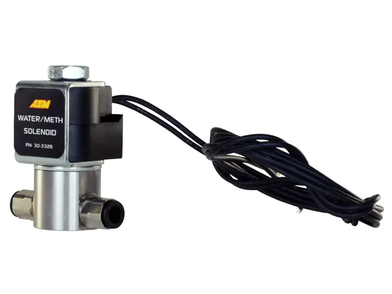 AEM AEM30-3326 Water/Methanol Injection System - High-Flow Low-Current WMI Solenoid - 200PSI 1/8in-27NPT In/Out №2