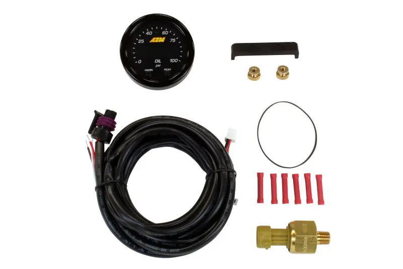 AEM AEM30-0301 X-Series Pressure 0-100psi Gauge Kit №1