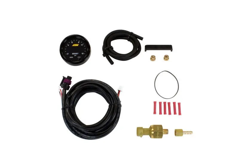 AEM AEM30-0309 X-Series Pressure 0-15psi Gauge Kit