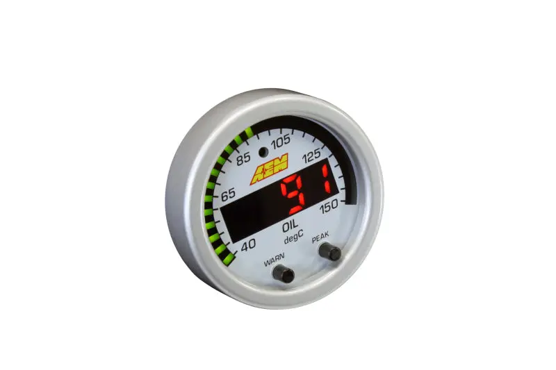 AEM AEM30-0302 X-Series Temperature 100-300F Gauge Kit (ONLY Black Bezel And Water Temp. Faceplate) №12