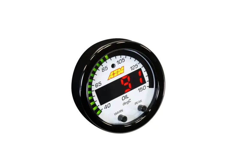 AEM AEM30-0302 X-Series Temperature 100-300F Gauge Kit (ONLY Black Bezel And Water Temp. Faceplate) №15