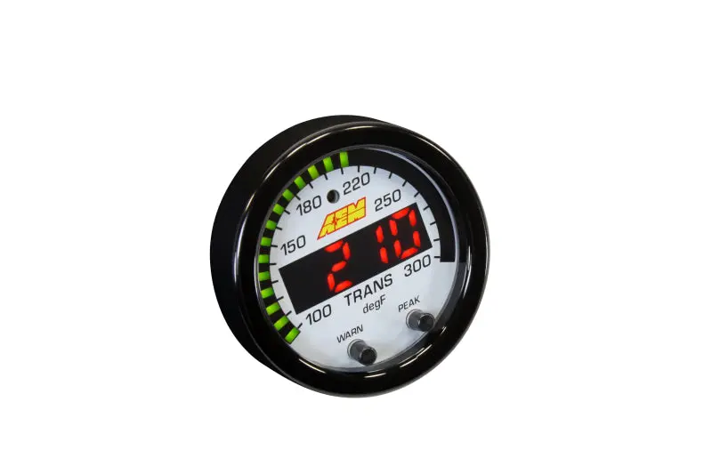 AEM AEM30-0302 X-Series Temperature 100-300F Gauge Kit (ONLY Black Bezel And Water Temp. Faceplate) №18