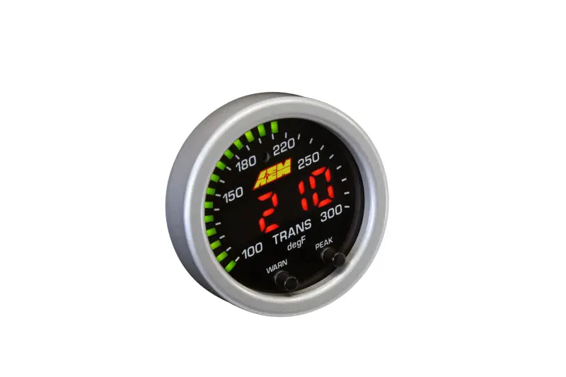 AEM AEM30-0302 X-Series Temperature 100-300F Gauge Kit (ONLY Black Bezel And Water Temp. Faceplate) №24