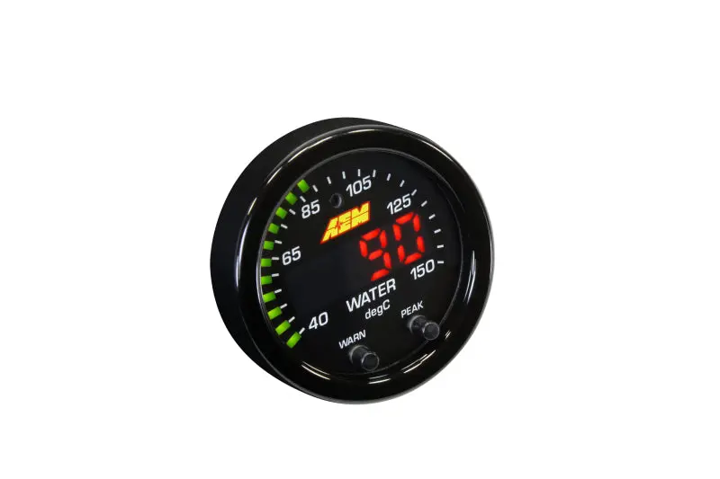 AEM AEM30-0302 X-Series Temperature 100-300F Gauge Kit (ONLY Black Bezel And Water Temp. Faceplate) №6