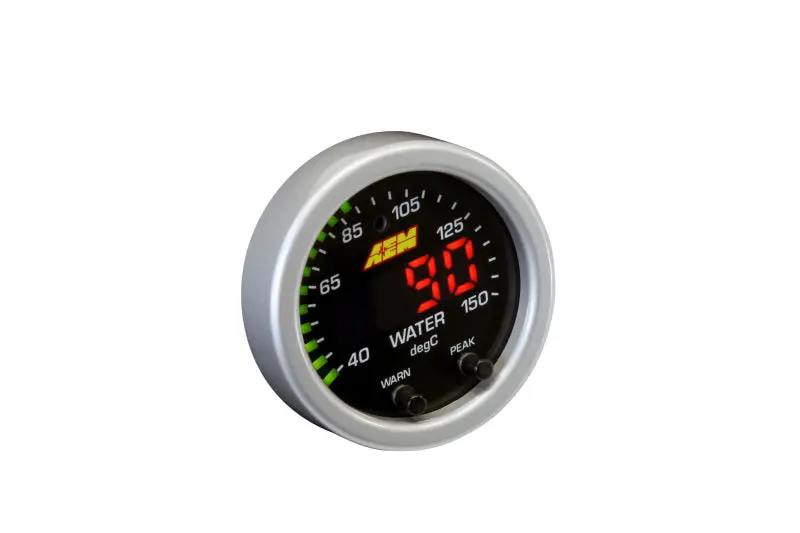 AEM AEM30-0302 X-Series Temperature 100-300F Gauge Kit (ONLY Black Bezel And Water Temp. Faceplate) №9