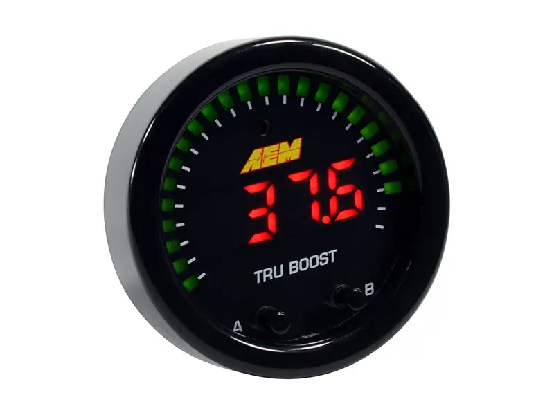 AEM AEM30-0352 X-Series Tru-Boost Controller Gauge W/ Boost Control Solenoid 80PSIg Internal MAP Sensor №2