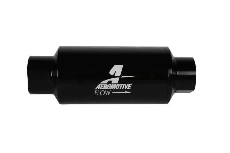 Aeromotive AER12350 In-Line Filter 10AN 10 Micron Microglass Element Bright-Dip Black 2in OD №3